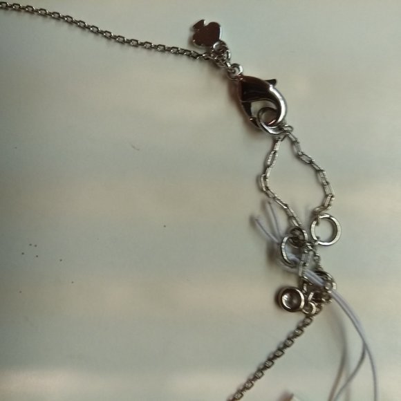 Kate Spade New Silver Motif Dome Necklace - Picture 3 of 3